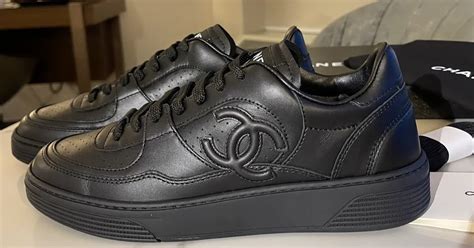 black chanel gym shoes|Chanel shoes official.